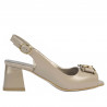 Women sandals 1297 cappuccino