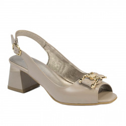 Women sandals 1297 cappuccino