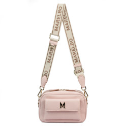 Women shoulder bag 006g pink baby pink