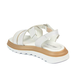 Women sandals 5092 white combined