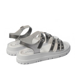 Women sandals 5096 silver