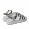 Women sandals 5096 silver