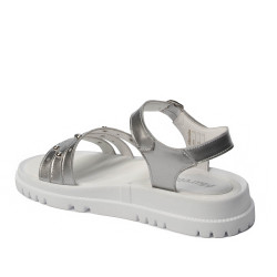 Women sandals 5096 silver