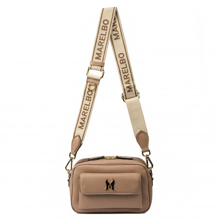 Women shoulder bag 006g cappuccino
