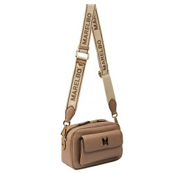 Women shoulder bag 006g cappuccino