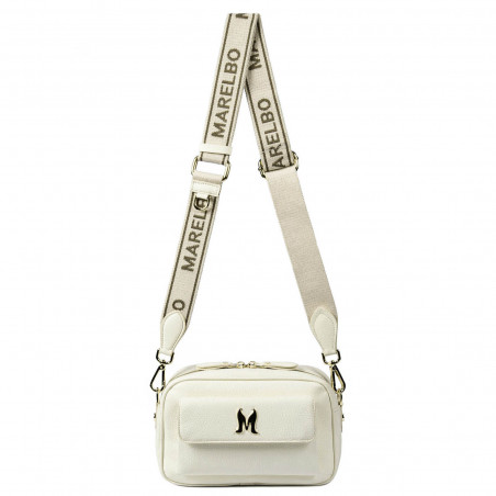 Women shoulder bag 006g beige latte