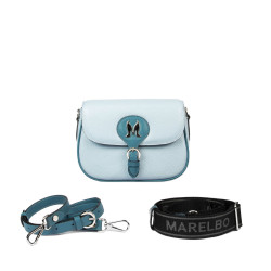 Women shoulder bag 007g blue sky