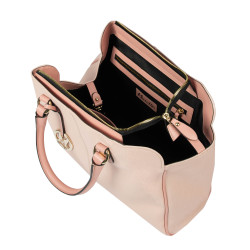 Women hand bag 002g pink combined