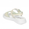 Women sandals 5094 beige combined