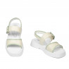 Women sandals 5094 beige combined