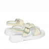 Women sandals 5094 beige combined