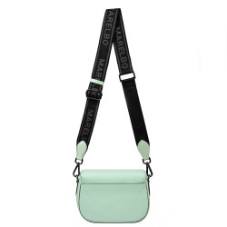 Women shoulder bag 007g green menta