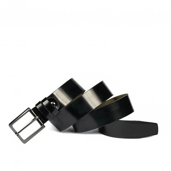 Men belt 68b black florantic