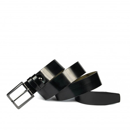 Men belt 68b black florantic