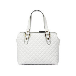 Women shoulder bag 011g white
