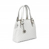 Women shoulder bag 011g white
