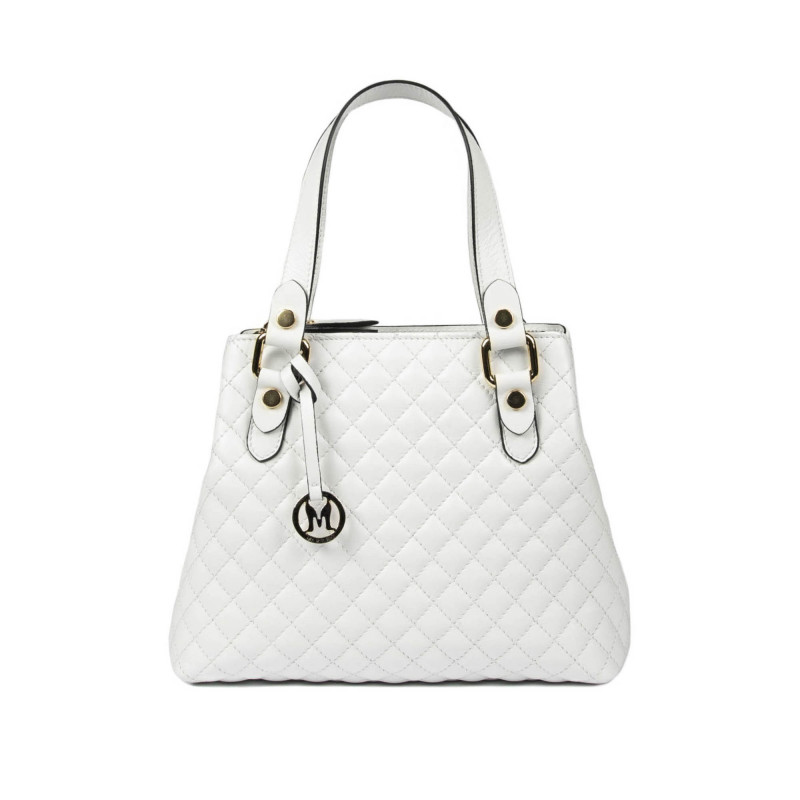 Women shoulder bag 011g white