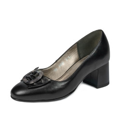 Women stylish, elegant shoes 1274-1 black