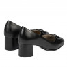Women stylish, elegant shoes 1274-1 black