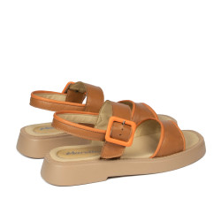 Women sandals 5094 brown combined