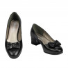 Women stylish, elegant shoes 1270-1 black