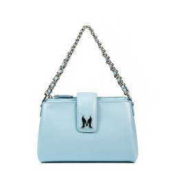 Women shoulder bag 003g baby blue