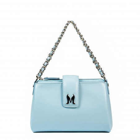 Women shoulder bag 003g baby blue