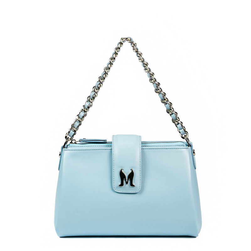 Women shoulder bag 003g baby blue