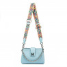 Women shoulder bag 003g baby blue