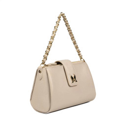 Women shoulder bag 003g 01 beige