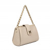 Women shoulder bag 003g 01 beige