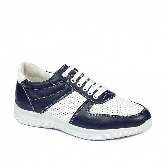 Teenagers stylish, elegant shoes 384 indigo combined