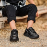 Small children shoes 72c black lifestyle