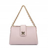 Women shoulder bag 003g pink lila