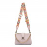Women shoulder bag 003g pink lila
