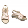 Women sandals 5047 pudra pearl
