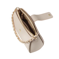 Women shoulder bag 003g 01 beige