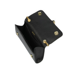 Women shoulder bag 008g black safiano