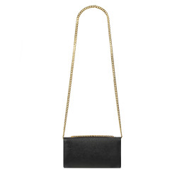 Women shoulder bag 008g black safiano