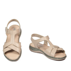 Women sandals 5046 nude