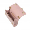 Women shoulder bag 008g pink pudra safiano