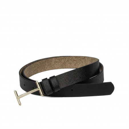 Women belt 40m black presat