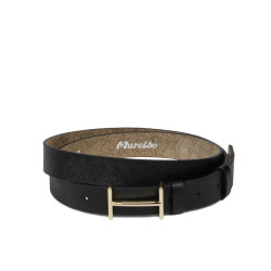 Women belt 40m black presat