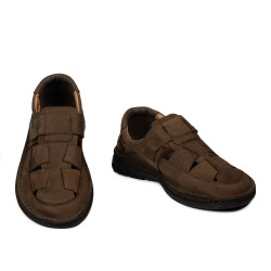 Men sandals 956 a brown