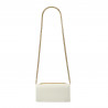 Women shoulder bag 012g beige latte caviar