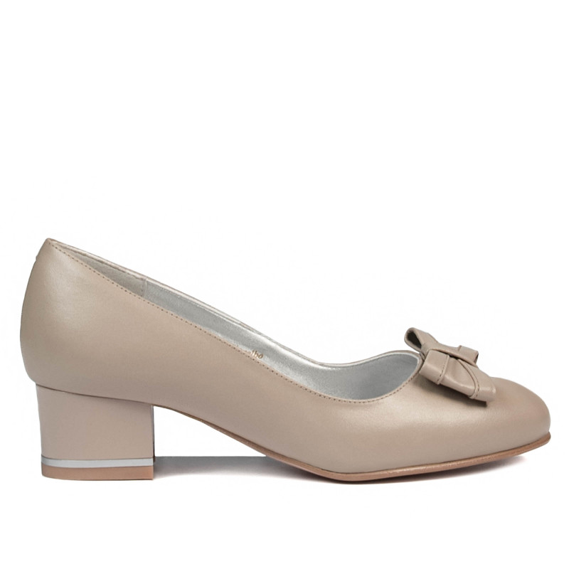Women stylish, elegant shoes 1270-1 beige