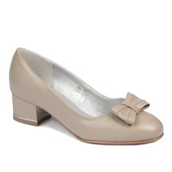 Women stylish, elegant shoes 1270-1 beige