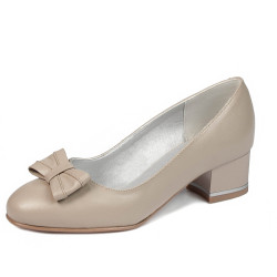 Women stylish, elegant shoes 1270-1 beige