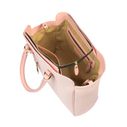 Women hand bag 002g 01 pink combined