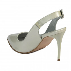 Women sandals 1295 beige latte